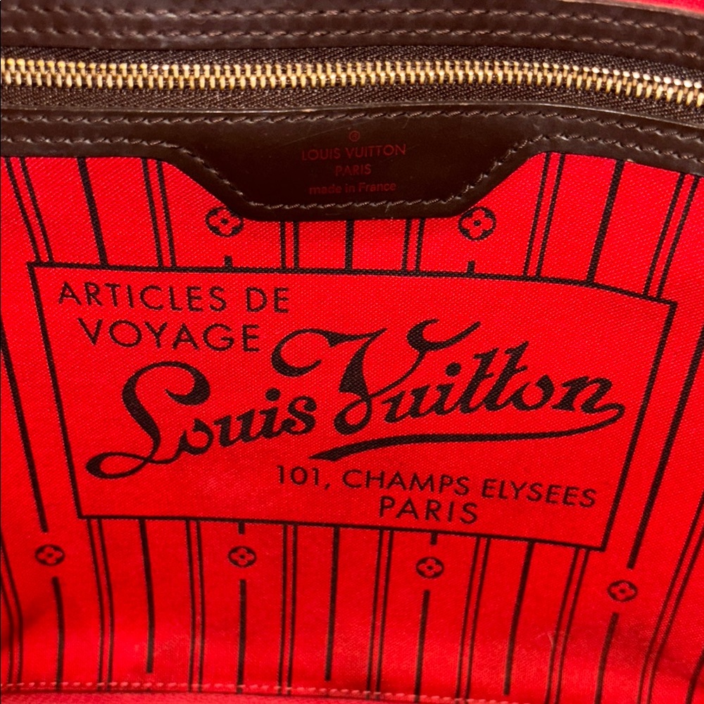 Louis Vuitton Damier Ebene Neverfull MM - Picture 10 of 16